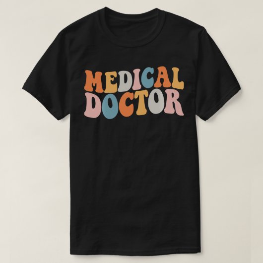 T-shirt Médecin Médicale Vie MD Médecin Profits de santé (Design devant)