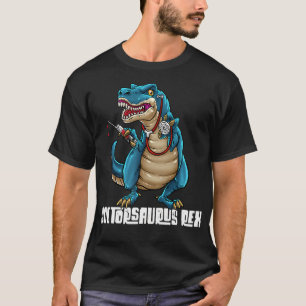 T-shirt Médecin Saurus Rex T-Rex Dinosaure Médecin Md