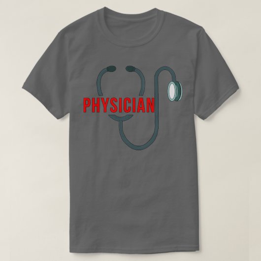 T-shirt Médecin stéthoscope (Design devant)