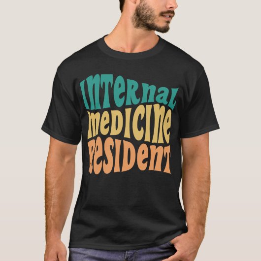 T-shirt Médecine interne - Matchs Jour Cadeau 2024 (Devant)