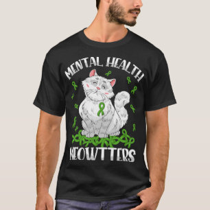T-shirt Médecins de la santé Amoureux de les chats Mentolo
