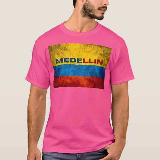 T-shirt Medellin Colombie (Devant)