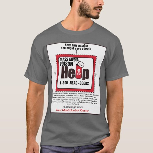 T-SHIRT MÉDIAS DE MASSE (Devant)