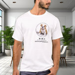 T-shirt Médias sociaux personnalisés Instagram Pet Influen<br><div class="desc">Quand votre meilleur ami est le meilleur ami de tout le monde ! Pet influencent chemises personnalisées afin que tous vos fans de chiens puissent suivre votre insta célèbre étoile de compagnie. Que ce soit pour des excursions au parc pour chiens, au magasin pour animaux de compagnie ou pour des...</div>