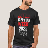 T-shirt Medical Laboratory Technician Lab Week 2023 Techno (Devant)