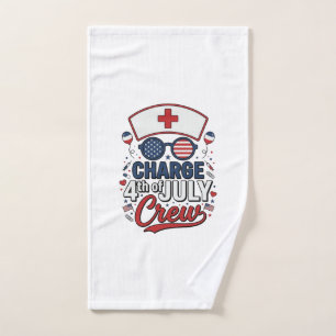 T-shirt médical patriotique d'infirmière du 14 jui