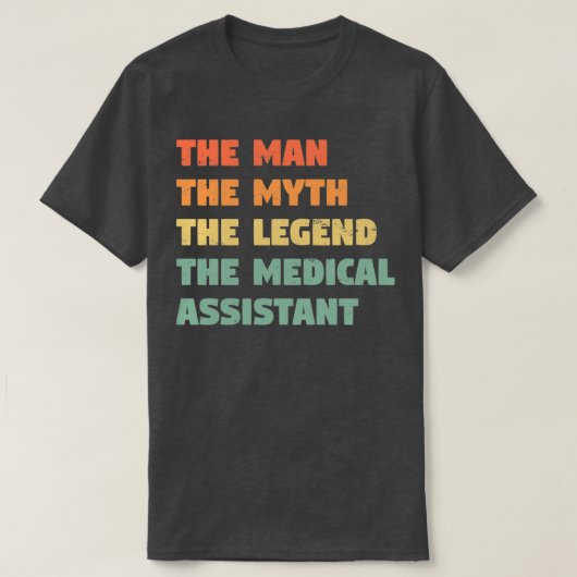 T-shirt Médicale Assistant Funny (Design devant)