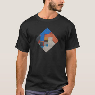 T-shirt (médiéval) de conception d'art abstrait