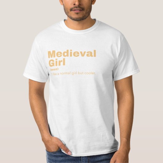 T-shirt Médiévale - Médiévale (Devant)