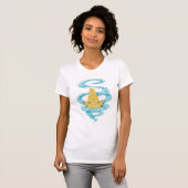 T-shirt Meditate Ocean Sand Mindfulness (Devant entier)