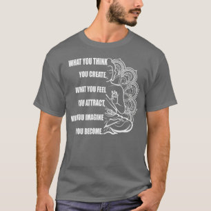 T-shirt Méditation Bouddha Chemise Loi D'Attraction