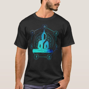 T-shirt Méditation Bouddha Zen Chakra Spirituel
