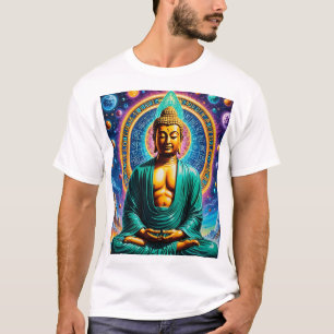 T-shirt Méditation de bouddha céleste énergie Tee