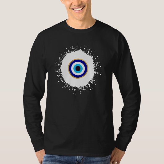 T-shirt Méditation de l'énergie des yeux mal Vibration Bon (Devant)