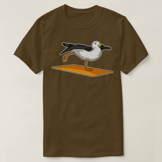 T-shirt Méditation de Yoga de Seagull Fitness (Design devant)