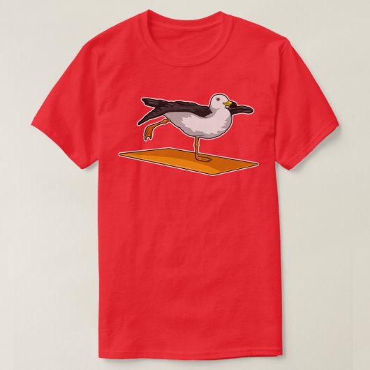 T-shirt Méditation de Yoga de Seagull Fitness (Design devant)