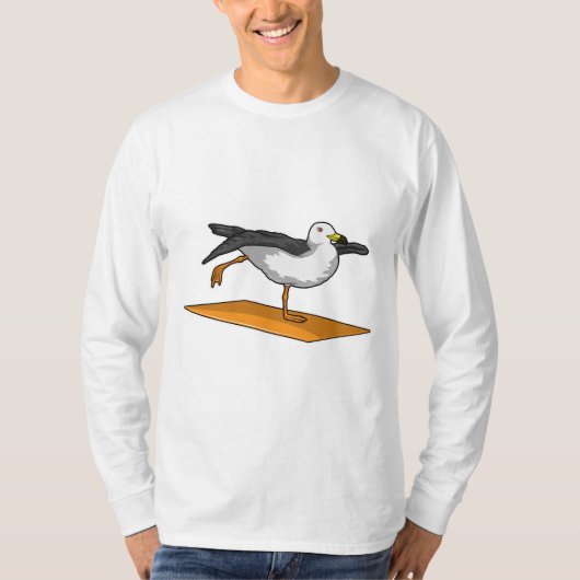 T-shirt Méditation de Yoga de Seagull Fitness (Devant)