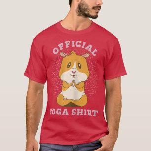 T-shirt Méditation des femmes guinéennes du porc Yoga 5692