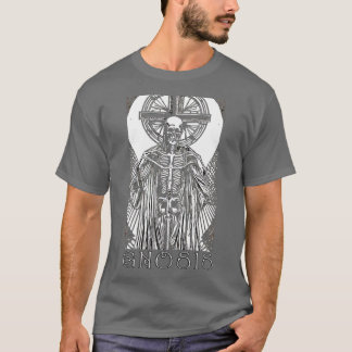 T-shirt Méditation du Christ squelettique gnostique gnosti
