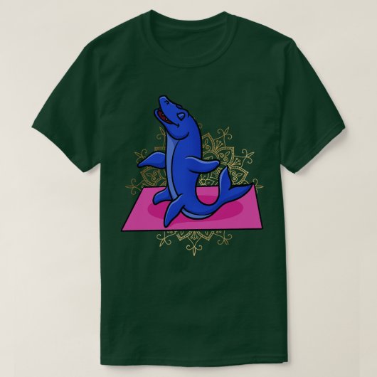 T-shirt Méditation du Mosasaurus (Design devant)