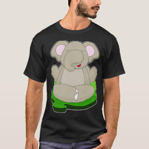 T-shirt Méditation du Yoga Fitness Elephant