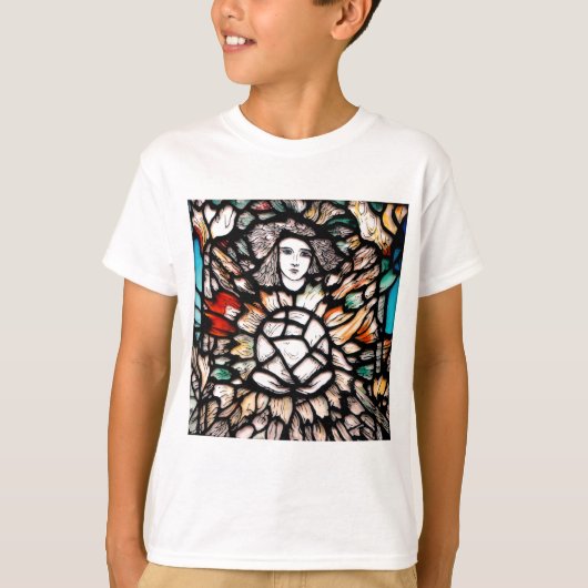 T-shirt Méditation en couleurs (Devant)