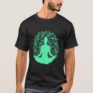 T-shirt Méditation Mandala Namaste Yoga Art Spirituel Medi