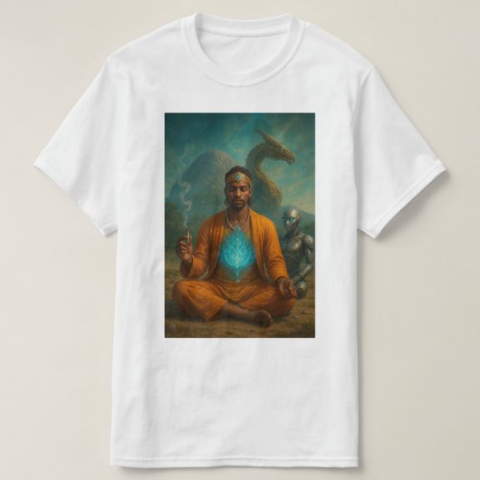 T-shirt méditation Muur (Design devant)