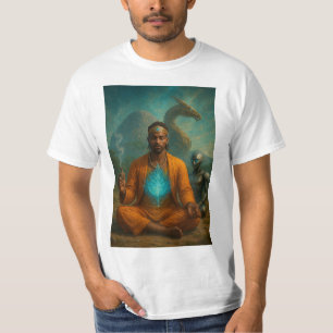 T-shirt méditation Muur