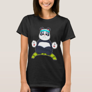 T-shirt Méditation Panda Yoga Fitness