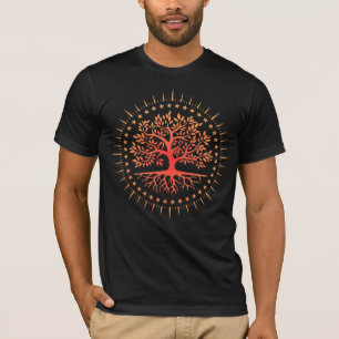 T-shirt Méditation Spiri Classique Arbre mystique de la vi