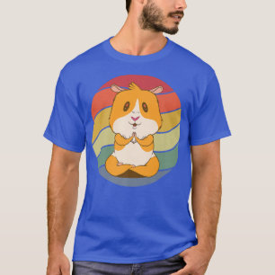 T-shirt Méditation vintage Guinée Cochon Yoga Premium