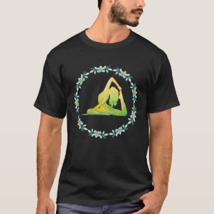 T-shirt Méditation Yoga Chakras Om Zen Namaste Femmes Fill