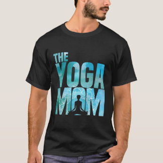 T-shirt Méditation Yoga Mom Namaste Fête des mères