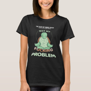 T-shirt Méditation Yoga Tortue Voie de la Paix Intérieure
