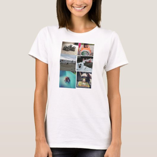 T-shirt Medium Instagram pour dames (Devant)