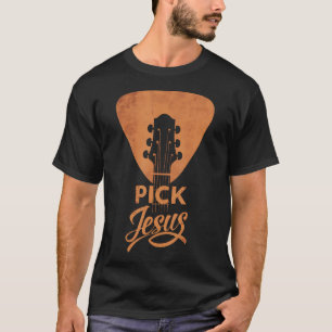 T-shirt Médium Jésus Médium Guitare Musique Chrétienne