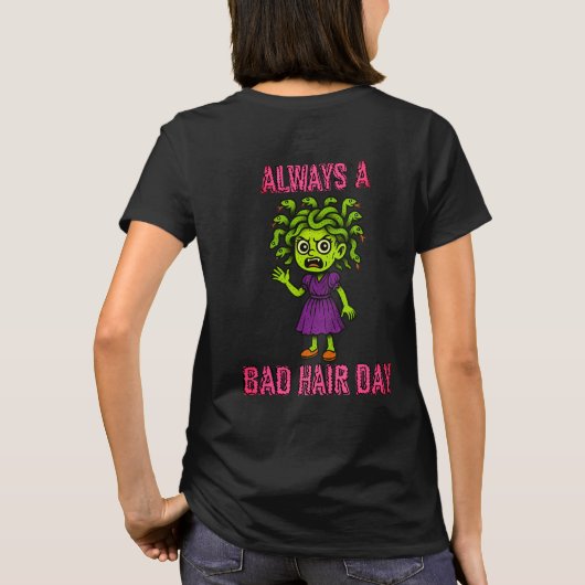 T-shirt Medusa Bad Hair Day - 2 (Dos)