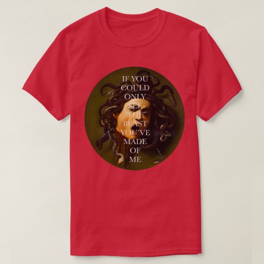 T-shirt medusa by caravaggio (Design devant)