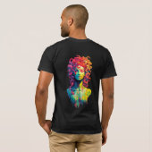 T-shirt Medusa coloré (Dos entier)