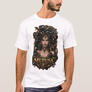 T-shirt Medusa Gorgon Mythologie Grecque Déesse Serpent Ho