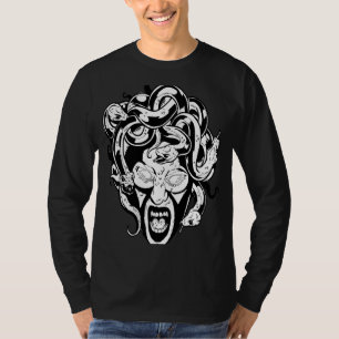 T-shirt Medusa Tête Serpent Hair Mythologie Grec antique