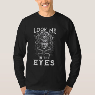 T-shirt medusahead yeux grec mythologie antique serpent fo