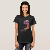T-shirt Méduse aquarelle (Devant entier)