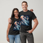 T-shirt Méduse Aquarelle (Unisexe)