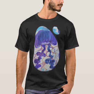 T-shirt Méduse aquarelle