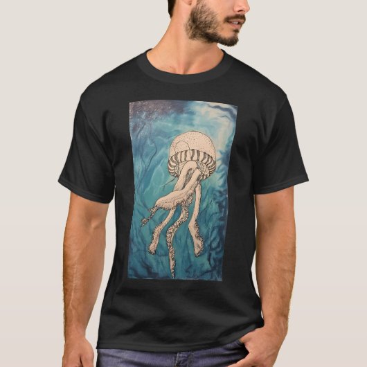 T-shirt Méduse - Carrasquillo Studios (Devant)