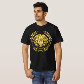 T-Shirt Méduse Dorée (Devant entier)