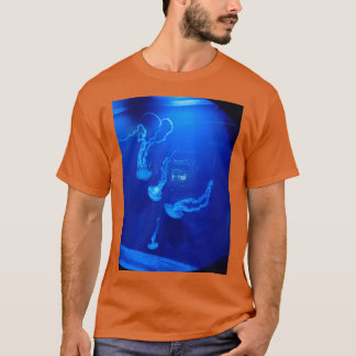 T-shirt Méduse en bleu