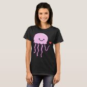 T-shirt Méduse mignonne (Devant entier)